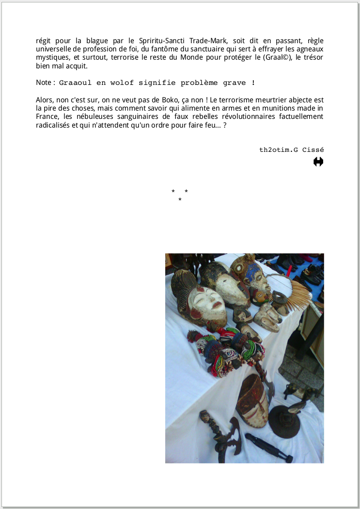 Entre2mondes Kamerounes th2otime Gerber Cisse img : Théotime Gerber